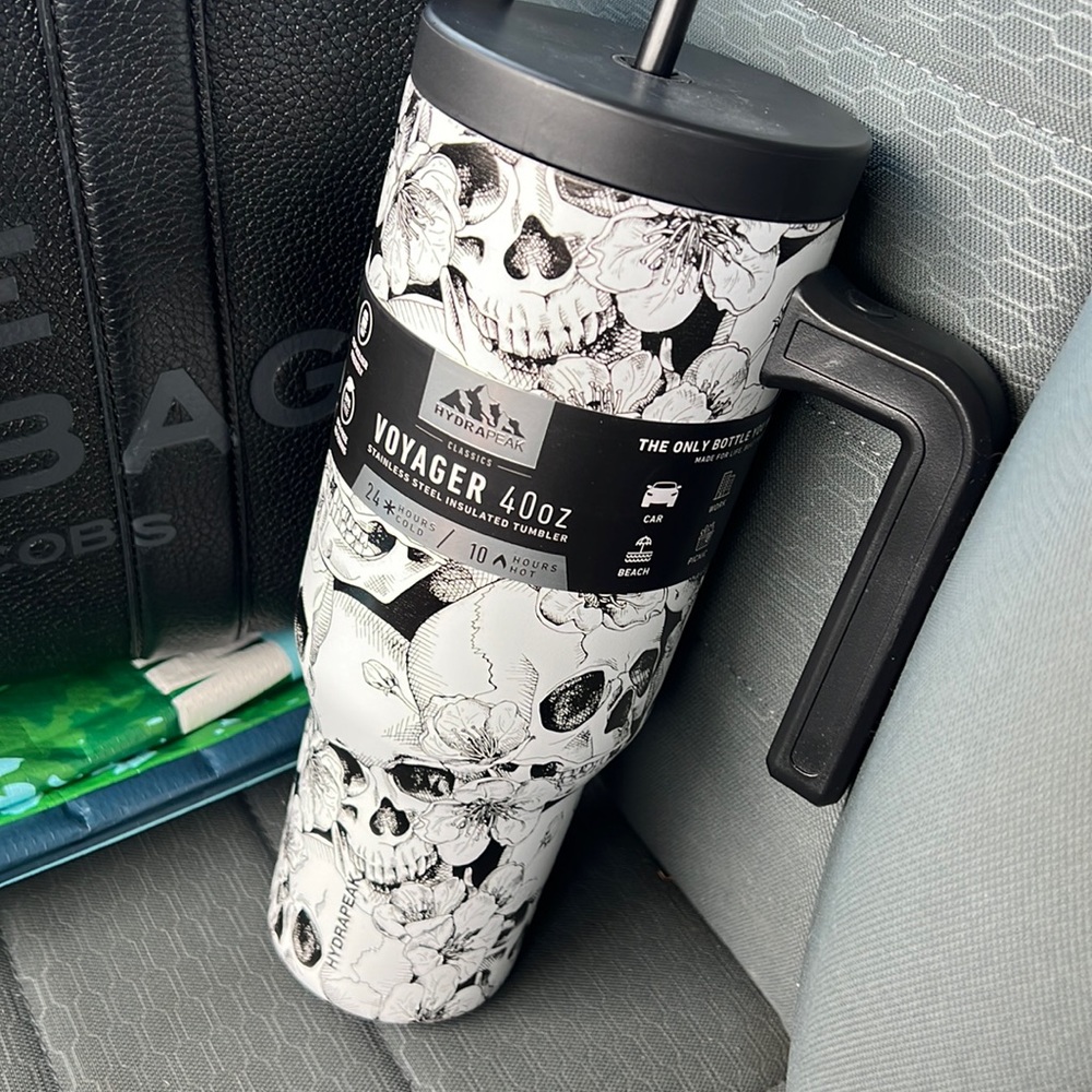 Hydrapeak Skull 40 oz Tumbler